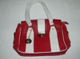 Bolsa Vermelha e Branca - VCK 0017